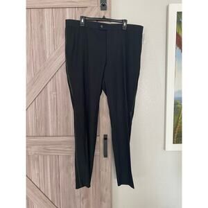 NWT The Savile Row Company black tuxedo pants 40
